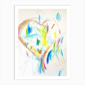 This is all love, boundless and all-consuming love Art Print