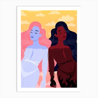 Holy Hellfire Art Print