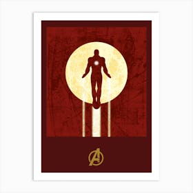 Ironman Film Poster Art Print