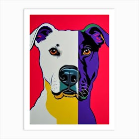 Dogo Argentino Andy Warhol Style Dog Art Print