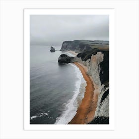 White Cliffs Of Dorset Art Print