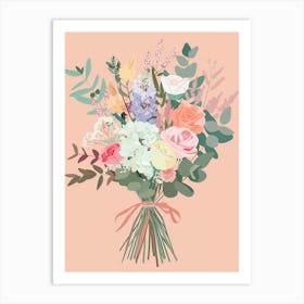 Bouquet Of Flowers Art Print