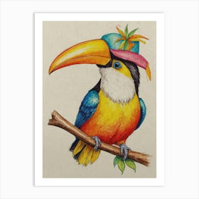 Toucan 15 Art Print