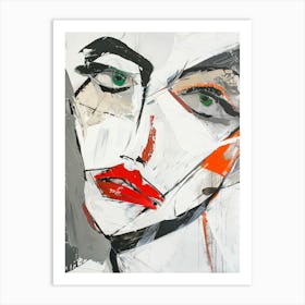 Portrait Of A Woman 13 Art Print