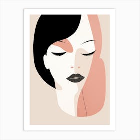 Portrait Of A Woman 15 Art Print