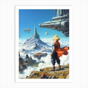 Cloud Strife Final Fantasy VII 1 Art Print