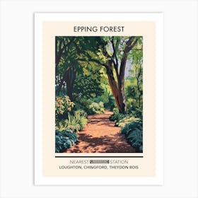 Epping Forest London Parks Garden 4 Art Print