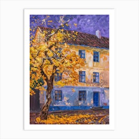 Autumn House 4 Art Print