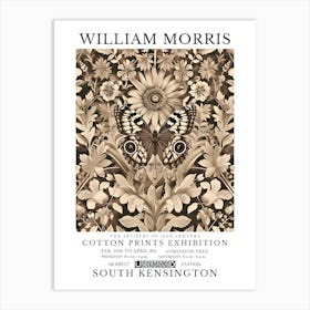 William Morris Exhibition Insects Series 9 Art Print