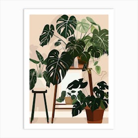 Houseplants 9 Art Print