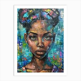 African Girl 2 Art Print