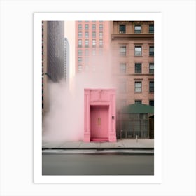 Pink Door 2 Art Print