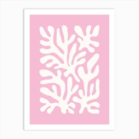 CoastalCoral Pink Art Print