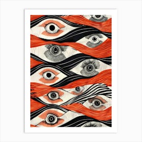 Eyes Of The World 2 Art Print