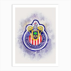 Club Deportivo Guadalajara 2 Art Print