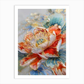 Lotus Flower 4 Art Print