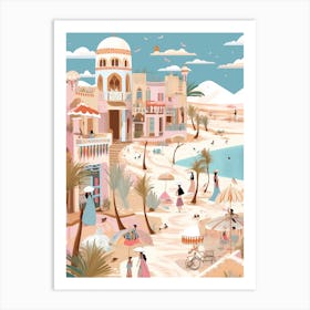 Sharm El Sheikh Egypt 3 Illustration Art Print