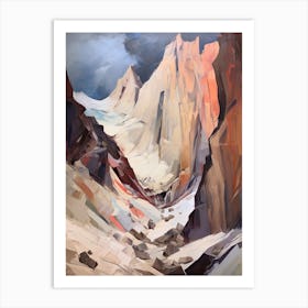 Mount Whitney Usa 4 Mountain Painting Art Print