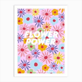 Flower Power 3 Art Print