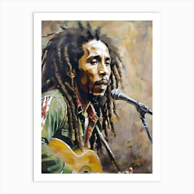Bob Marley (3) Art Print