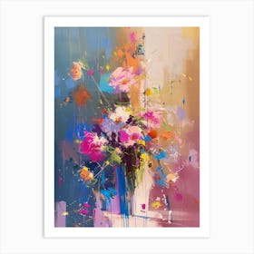 Flowers In A Vase 18 Art Print