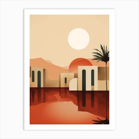 Desert Landscape 2 Art Print