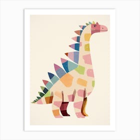 Nursery Dinosaur Art Dimetrodon 2 Art Print