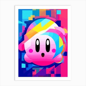 Kirby 2 Art Print