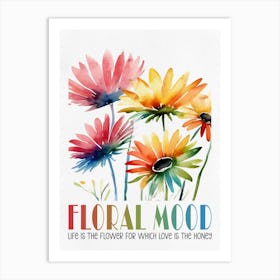 Floral Mood Art Print