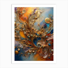 Abstract Painting 113 Art Print