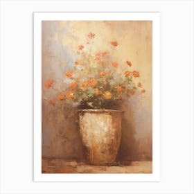 Flowers In A Pot Art Print