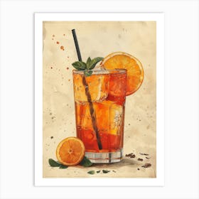 Iced Tea 9 Art Print