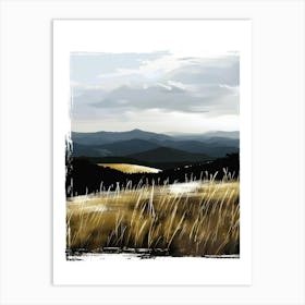 Landscape Painting 41 Art Print