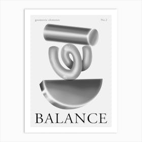Balance No Art Print