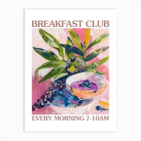 Breakfast Club Acai Bowl 3 Art Print