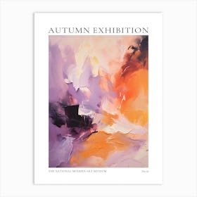 Autumn Exhibition Modern Abstract Poster 16 Art Print