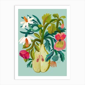 Blossoming Pear Art Print