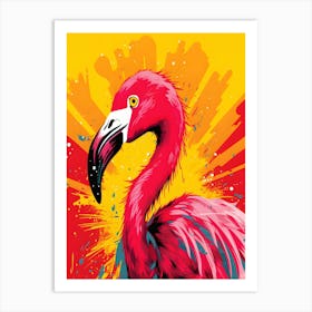 Flamingo 3 Art Print