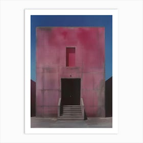 'The Pink Building' Art Print