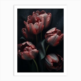 Red Tulips 5 Art Print