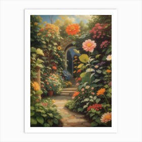 The Garden Path Art Print