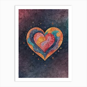 Heart Of The Universe 2 Art Print