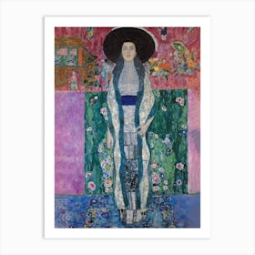 Portrait Of Adele Bloch Bauer, Gustav Klimt Art Print