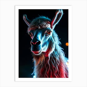 Wild Animal Creative Portrait 11 Art Print