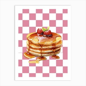 Pancakes With Syrup Art Print