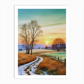 Winter'S Day 1 Art Print