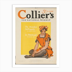 Collier's, The National Weekly, Edward Penfield Art Print