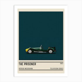 The Prisoner Tv Series Car Art Print