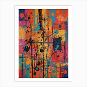 Abstract Painting 409 Art Print