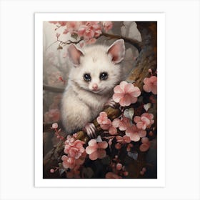 Adorable Chubby Playful Possum 3 Art Print